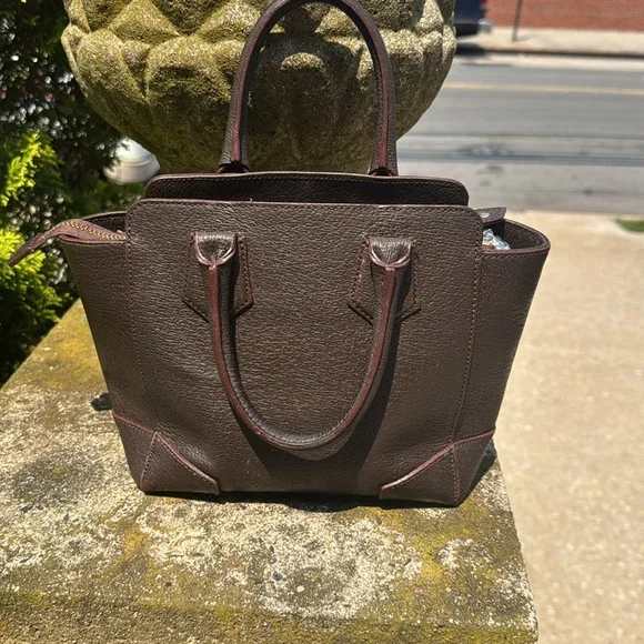 GUC Vivienne Westwood Executive Dark Brown Handbag ( shoulder strap missing) - Picture 2 of 13